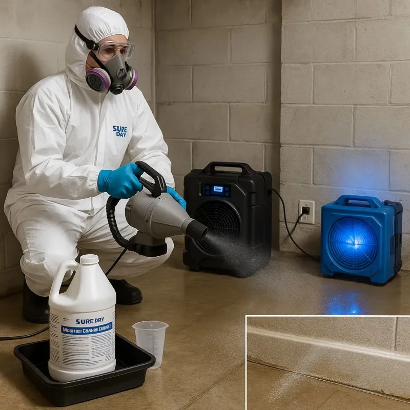 Sanitization and Odor Removal process in Carver, MN